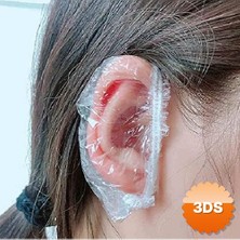 3D Sepetim Su Geçirmez Tek Kullanımlık Kulak Örtüsü 100 Adet