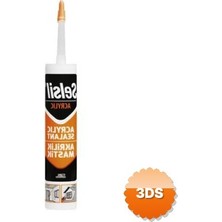 3D Sepetim Beyaz Akrilik Mastik Silikonize Akrilik 500 gr