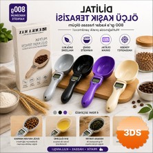 3D Sepetim Dijital Ölçü Kaşığı Terazili 800 gr Ölçme Kapasitesi