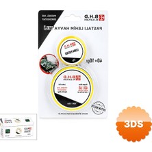 3D Sepetim 2'li Lehim Teli ve Pasta Seti 1.2 mm