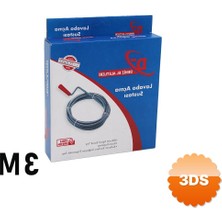 3D Sepetim 3 Metre Lavabo Açma Sustası Spiral Esnek Yay 6 mm