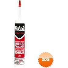 3D Sepetim Beyaz Universal Silikon 280 gr Genel Amaçlı Kartuş