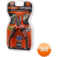 3D Sepetim Mini Çelik Pense 4.5 İnç 115 mm Yaylı Mekanizmalı