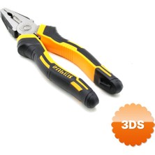 3D Sepetim 8 İnç Saplı Pense 200 mm CR-V Krom Vanadyum Çelik