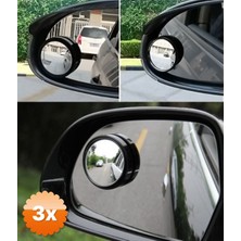 3D Sepetim 3 Paket Kör Nokta Ayna Seti 2 li