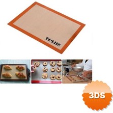 3D Sepetim Silikon Silpat Yanmaz Yapışmaz Pişirme Matı