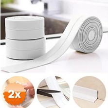 3D Sepetim 2 Adet 156 gr Beyaz Su Sızdırmaz Lavabo Kenar Bandı 3.2m