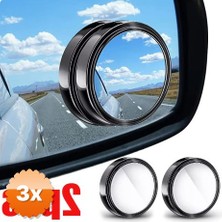 3D Sepetim 3 Paket Ayarlanabilir Kör Nokta Ayna Seti 2 Adet