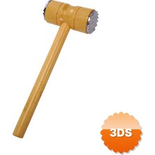 3D Sepetim Ahşap Saplı Et Dövme Çekici
