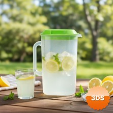 3D Sepetim Oval Plastik Sürahi