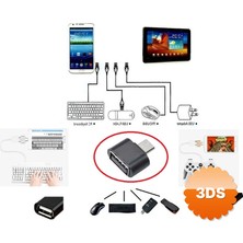 3D Sepetim Usb To Micro Usb Ye Dönüştürücü - Klavye Mouse Joystick Telefona Bağlama