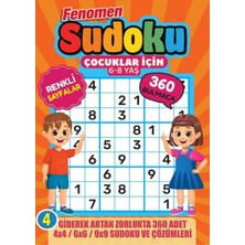 DRGY Fenomen Çocuklar Için Sudoku 6-8 Yaş -4