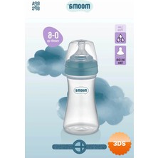 3D Sepetim Biberon Anti Kolik Biberon 250 Ml Kapaklı Biberon 0 - 6 Ay (yavaş Akış)
