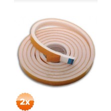 3D Sepetim 2 Adet 9 Metre Pencere Izolasyon Bandı Yapışkanlı Cam Yalıtım Süngeri Rüzgar Soğuk Kesici Pimapen Fitili