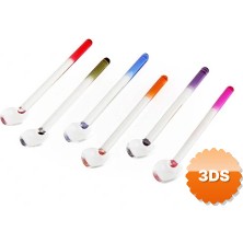 3D Sepetim Cam Çay Kaşığı 6 Adet