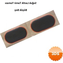 3D Sepetim Büyük Lastik Yaması - Bisiklet - Motor Lastiği Yaması