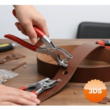 3D Sepetim Kemer Delme Perçin Atma Pensesi 2 Li Seti