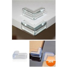 3D Sepetim 12 Li Masa Sehpa Köşe Koruyucu Silikon - Çocuk Koruma Aparatı