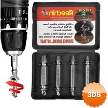 3D Sepetim Easy Out 4lü Sökme Takımı - Hasar Görmüş Vida Çıkarıcı