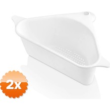 3D Sepetim 2 Adet Süzgeçli Lavabo Süzgeci – Vakum Aparatlı Kenar Süzgeci