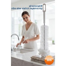 3D Sepetim Premium Lüks Şişe Ve Biberon Fırçası - Ultra Dayanıklı Profesyonel Temizlik & Kristal Parlaklık