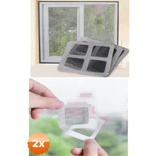 3D Sepetim 2 Adet 10 Adet Yapışkanlı Kesilerek Kullanılabilir Yırtık Kapı - pencere Sinekliği Onarım Tamir Bandı