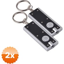 3D Sepetim 2 Adet Led Anahtarlık Bm - 031