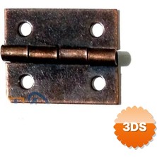 Tavla Menteşesi 3cm, No:1/4 - Oksit, 120 Adet