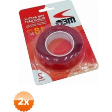 3D Sepetim 2 Adet Meg Çift Taraflı Akrilik Silikonize Bant 18 Mm X 2 Metre