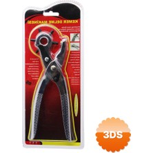 3D Sepetim 6 Diş Metal Kemer Delme Makinesi Pense