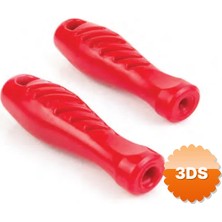 3D Sepetim Plastik Ergonomik Eğe Sapı - Motorcu (dar Ağızlı)