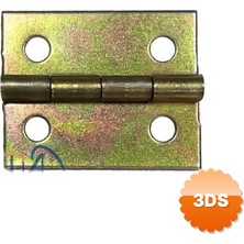 3D Sepetim Tavla Menteşesi Klasik - 20x25mm, 120 Adet
