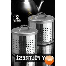 3D Sepetim Çay Filtresi Bitki Çayı Filtresi Metal