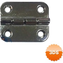 3D Sepetim Havşalı Menteşe - Küçük, 20x25mm, Nikel, 1 Adet