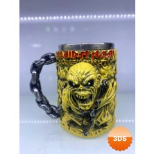 3D Sepetim İron Maiden Çelik Kupa Kod 6972