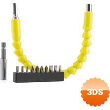Akrobat Bükülebilir Esnek Bits Uzatma 12 Li Set 300MM