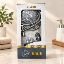 Akıllı Bayi Class Çelik Lüks Duş Seti Kutulu