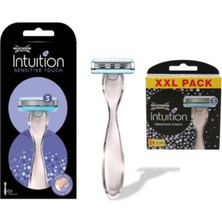 Wilkinson Sword Intuition Sensitive Touch Kadın Tıraş Makinesi + 6 Adet Yedek Başlık