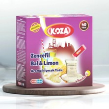 MiraLive Koza Tek Içimlik Zencefil Bal Limon Aromalı Toz Içecek 40'lı