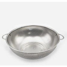 MiraLive Çift Kulplu Metal Süzgeç 22,5 Cm. -CLKN-1545