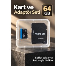 Ersert Ers Micro Sd Hafıza Kartı Şeffaf Saklama Kutulu