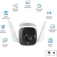 Tp-Link Tapo C320WS 2k Gece Görüşlü 256GB Micro Sd Destekli Wi-Fi Kamera