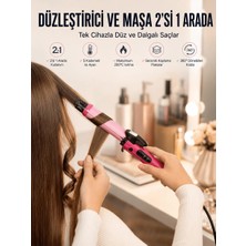 Ersert Ers Saç Düzleştirici ve Maşa Ikili Saç Şekillendirici (Kopya)