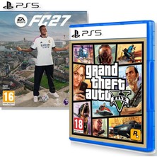 Sony Ea Sports Fc 27 + Gta V Ps5 2'li Oyun Seti