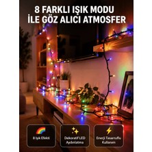 Ersert Ers Dekoratif Peri LED 5 M 50 Ampullü Şeffaf Kablo Aydınlatma Yeni Nesil