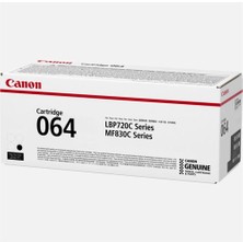 Canon CRG-064 Bk Black Siyah 6.000 Sayfa Toner MF832