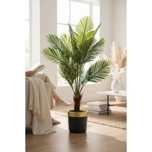 Erhan Flowers 200 cm Yapay Areka 18 Dallı Islak Doku Gerçek Lif Gövde