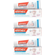 Elmex Intense Clean Plus Yoğun Temizlik Diş Macunu 3 x 50 ml