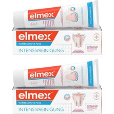 Elmex Intense Clean Plus Yoğun Temizlik Diş Macunu 2 x 50 ml