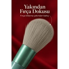 GIGA Göz Farı Allık Fondöten Için Uygun 13'lü Makyaj Fırçası Seti Kompakt Tasarım
